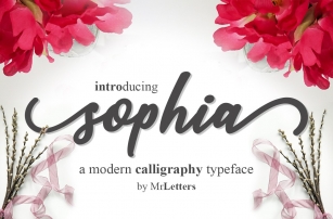 sophia script Font Download