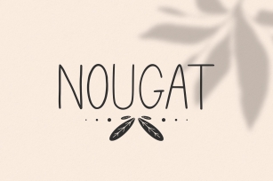 The Nougat Font Font Download
