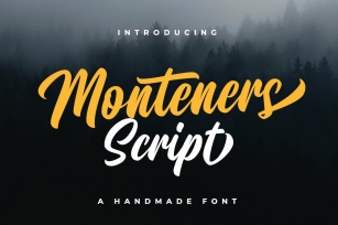 Monteners Script Font Download