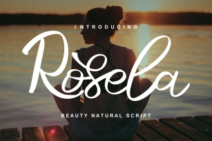 Rosela | Beauty Natural Script Font Font Download