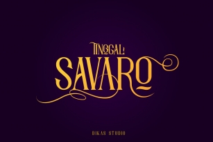 Savaro Typeface Font Download