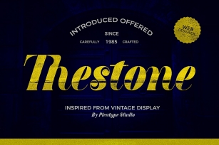 Thestone Font Download