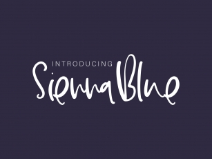 SiennaBlue Font Download