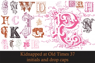 Kidnapped at Old Times 37 Font Download