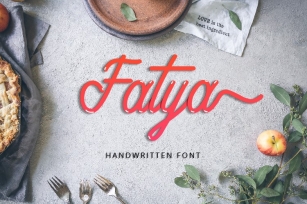 Fatya Handwritten Font Font Download