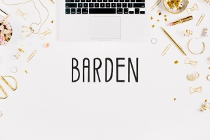 Barden Handmade Font Font Download