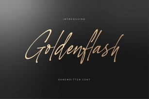Goldenflash Font Download