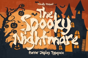 Spooky Nightmare - Horror Display Typeface Font Download