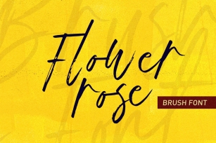 flower rose Font Download