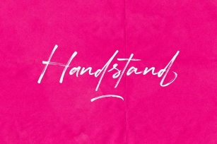 Handstand Font Download