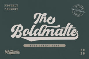Boldmatte Bold Script Font Font Download