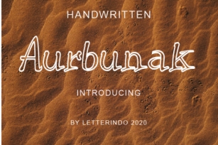 Aurbunak Font Download