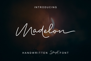 Madelon Script Font Download