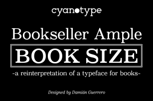 Bookseller Bk Ample Font Download