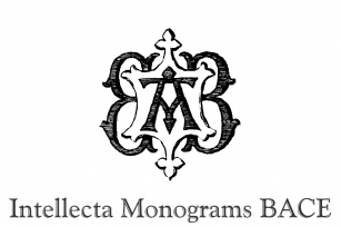 Intellecta Monograms BACE Font Download