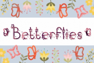 Betterflies Font Download