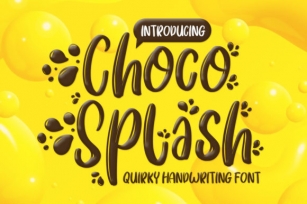 Choco Splash Font Download