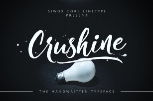 Crushine Wet Brush Font Download