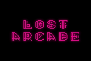Lost Arcade Regular Font Download