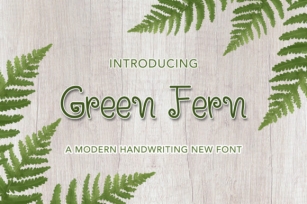 Green Fern Font Download