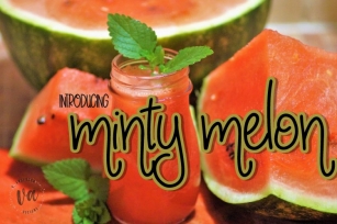 Minty Melon Font Download