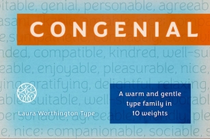 Congenial Family Font Download
