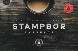 Stampbor Typeface Font Download