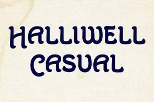 Halliwell Casual Font Download