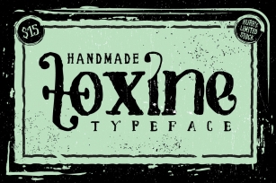 TOXINE typeface + Ornament pack Font Download