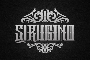Sirugino Typeface Font Download