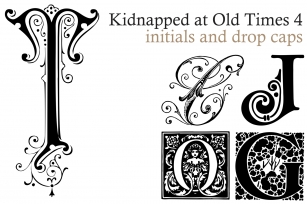 Kidnapped at Old Times 4 Font Download