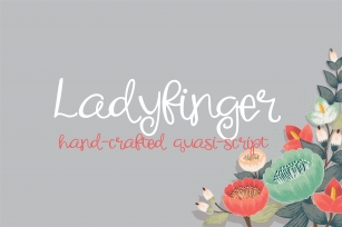 PN Ladyfinger Font Download