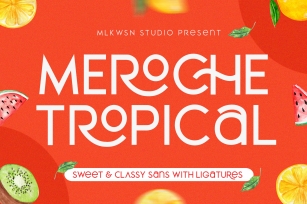Meroche - Sweet & Classy Sans Font Download