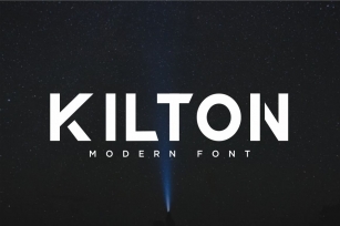 KILTON - MODERN SANS SERIF Font Download