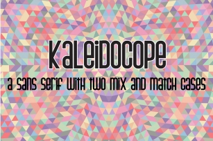 ZP Kaliedoscope Font Download