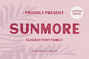 Sunmore - Elegant Font Font Download