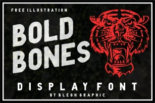 BoldBones Display Font Font Download