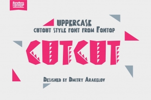 CUTCUT typeface Font Download