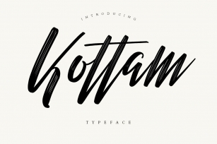 Kottam Typeface - New Update Font Download