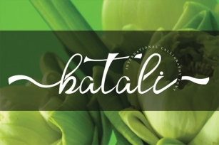 batali Font Download