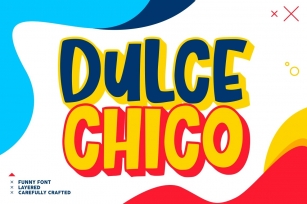 Dulce Chico|| Display & Playful Font Font Download