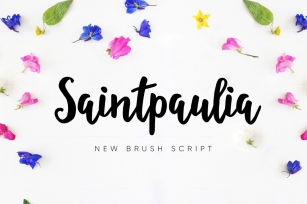 Saintpaulia Font Download