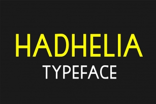Hadhelia Sans Font Download