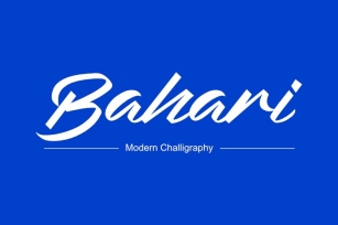 Bahari Typeface Font Download