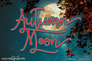 Autumn Moon Font Download