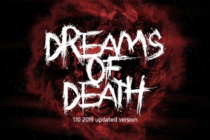 Dreams of death Font Download