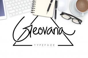 Geovana Signature Typeface Font Download