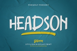 Headson - Display Font Font Download