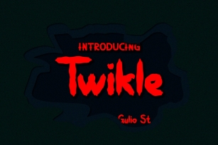 Twikle Awesome Textured Font Font Download