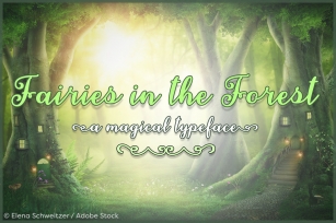 Fairies in the Forest Font Download